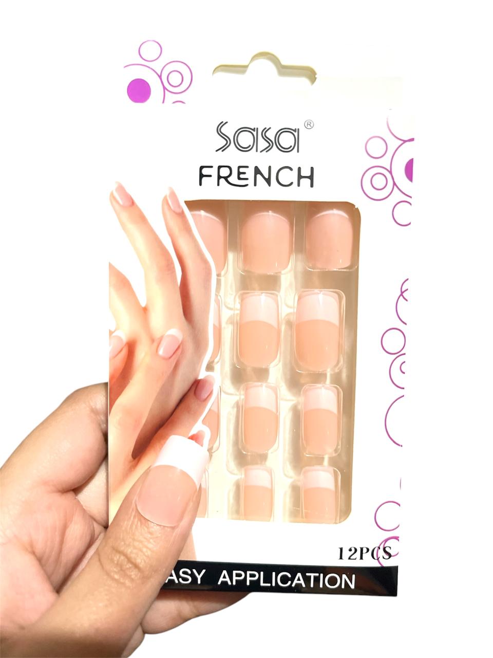 French Pre Glue Nails