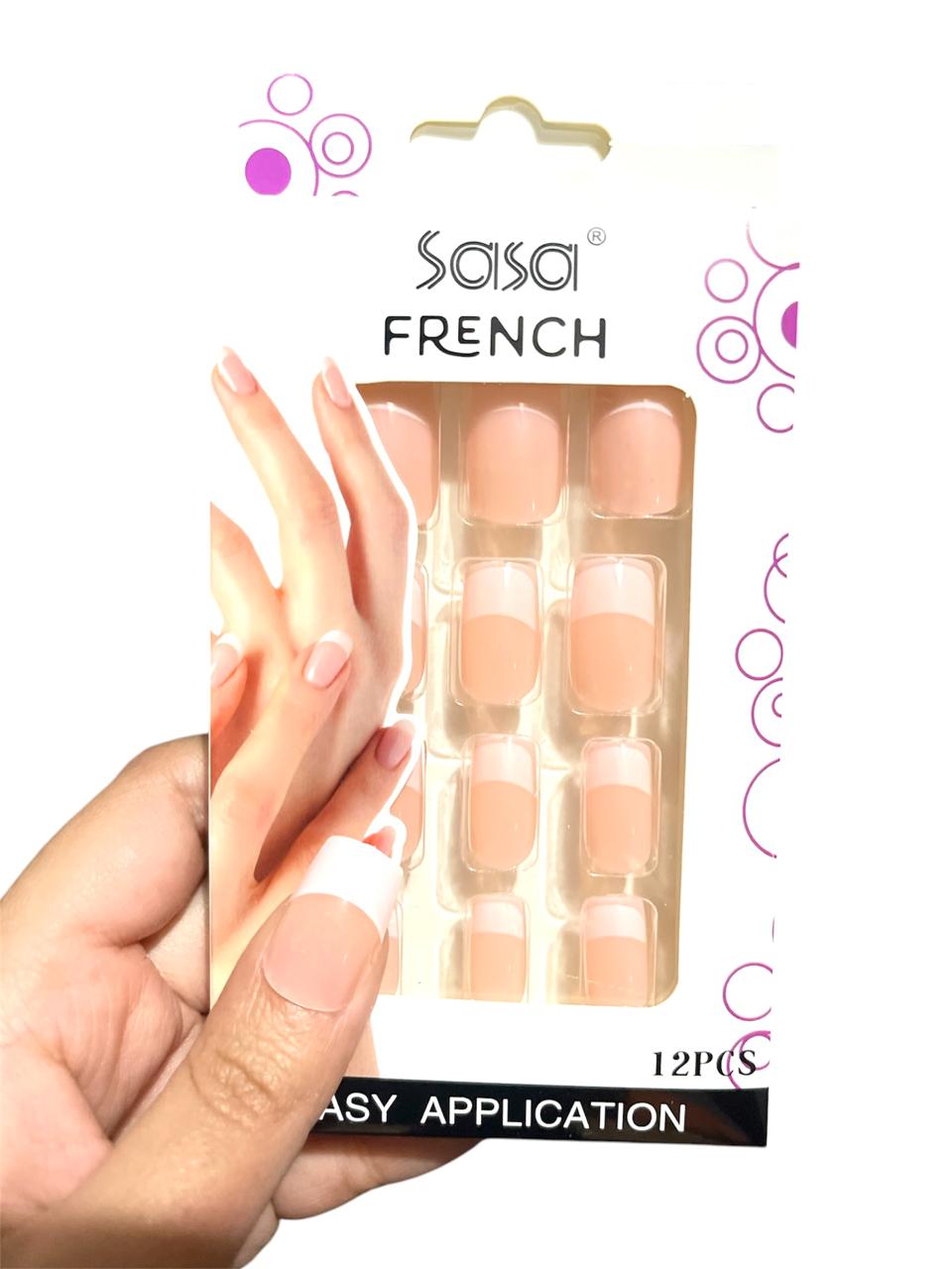 French Pre Glue Nails