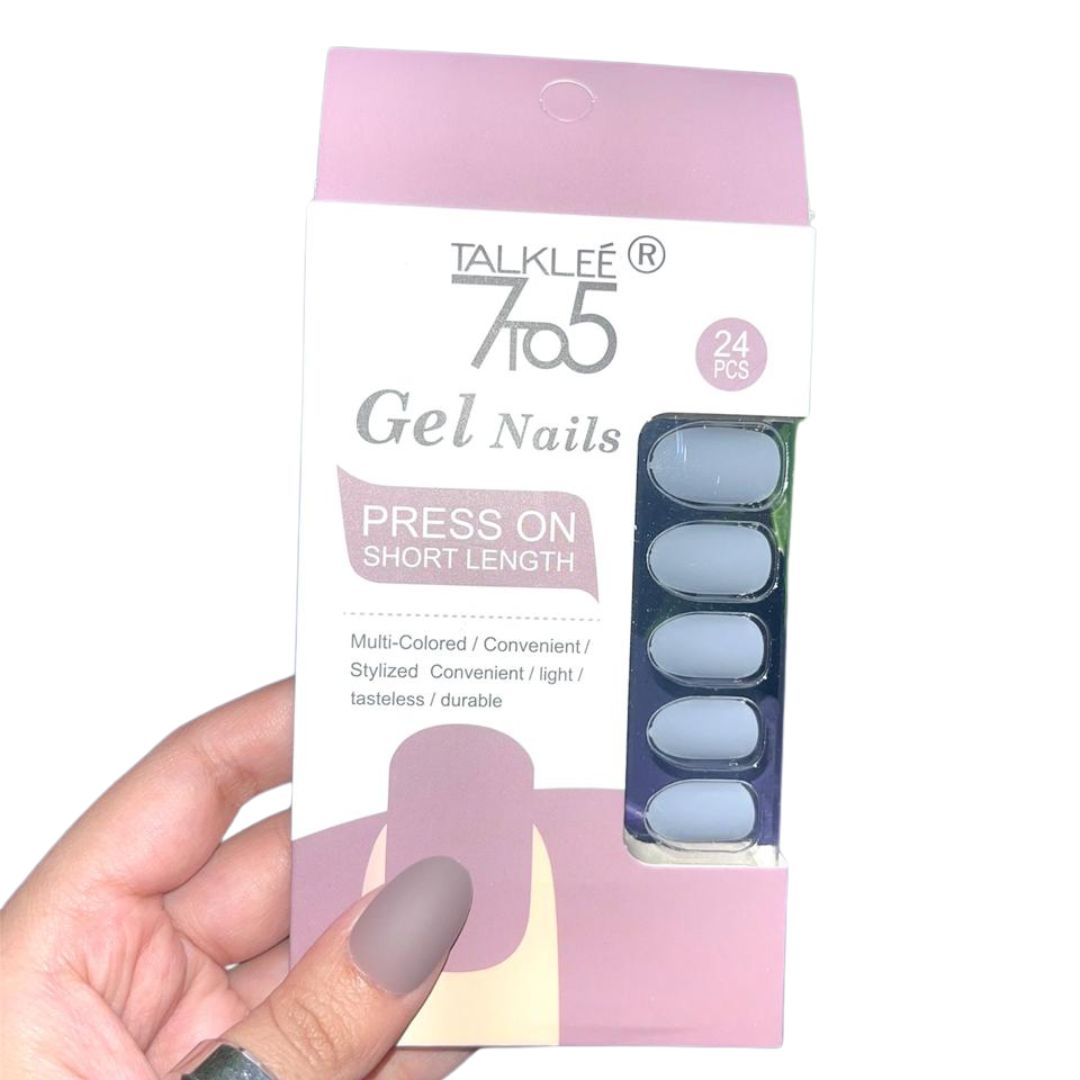 Press On Short Length Nails Sticker Nails