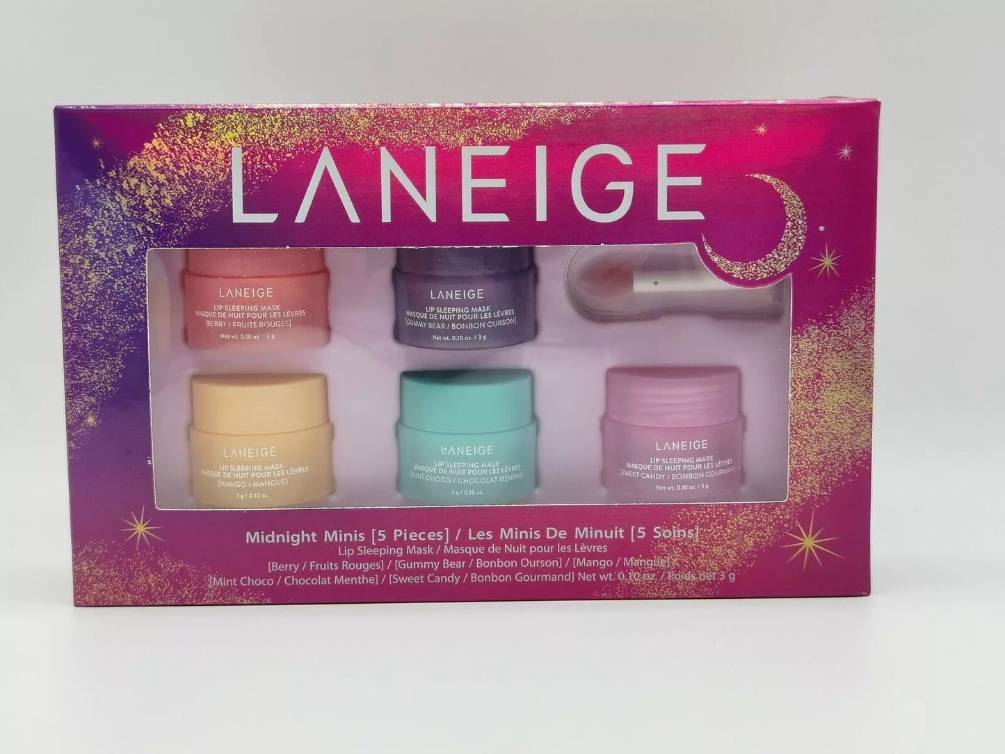 Laneige Midnight Minis Lip Sleeping Mask Set