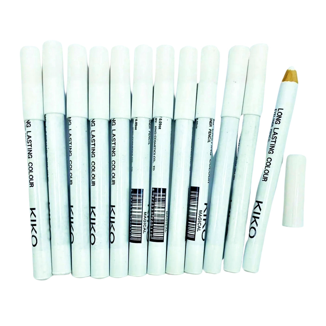 KIKO Long Lasting White Color Eyeliner Pencil