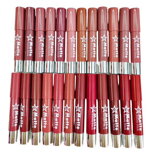 MISS ROSE Matte Lip Batom Crayon