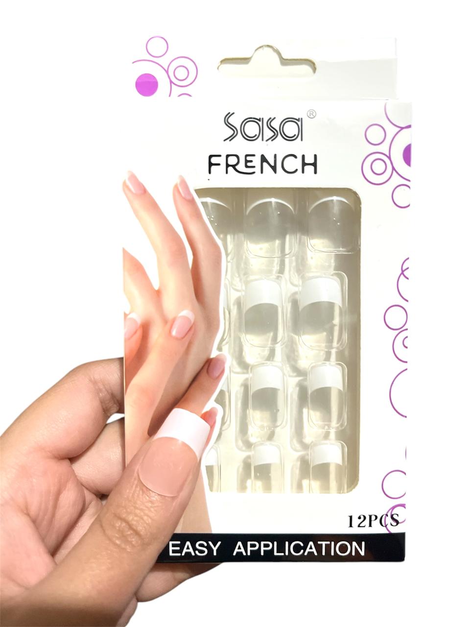 French Pre Glue Nails