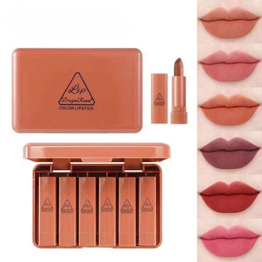 Dragon Ranee - Matte Lipstick Set - 6 Mini Lipsticks